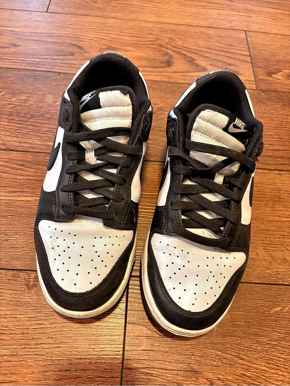 Nike Dunk Low Retro 'Panda' Black & White Sneakers